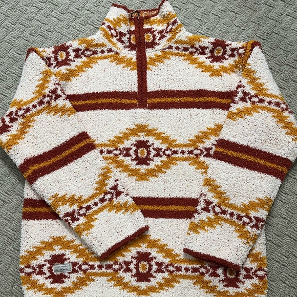 Simply Southern Tops - Simply Southern 1/4 Zip Pullover Shirt - Medium- Tribe